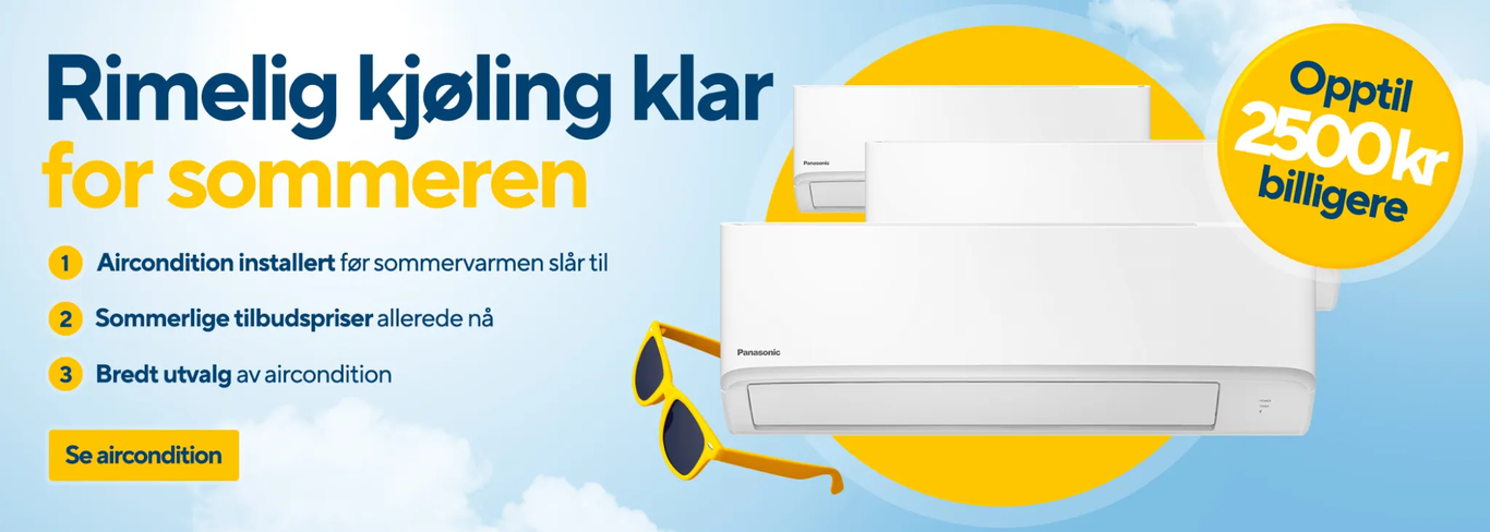 Varmepumpeshopen rabattkode gir deg 1000 kr i rabatt
